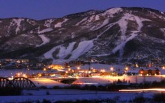 Steamboat Springs at night Steamboat Springs, Colorado at night