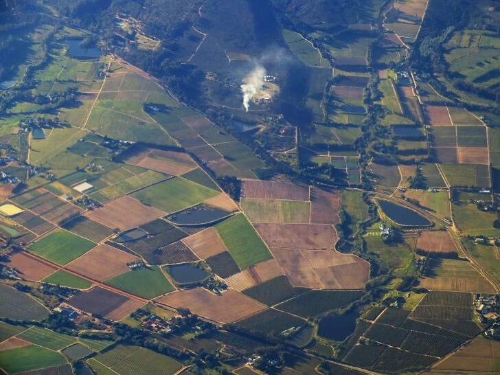 View of a farm land