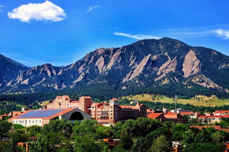 Outdoor View Of Boulder Colorado